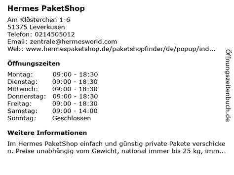 ᐅ Öffnungszeiten „Hermes Paketshop“ 